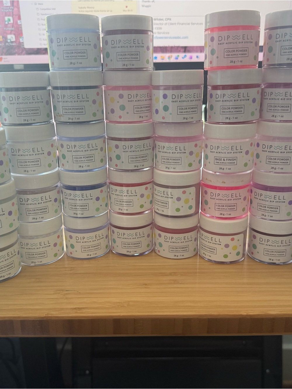 DipWell Color Powder Nail Dips